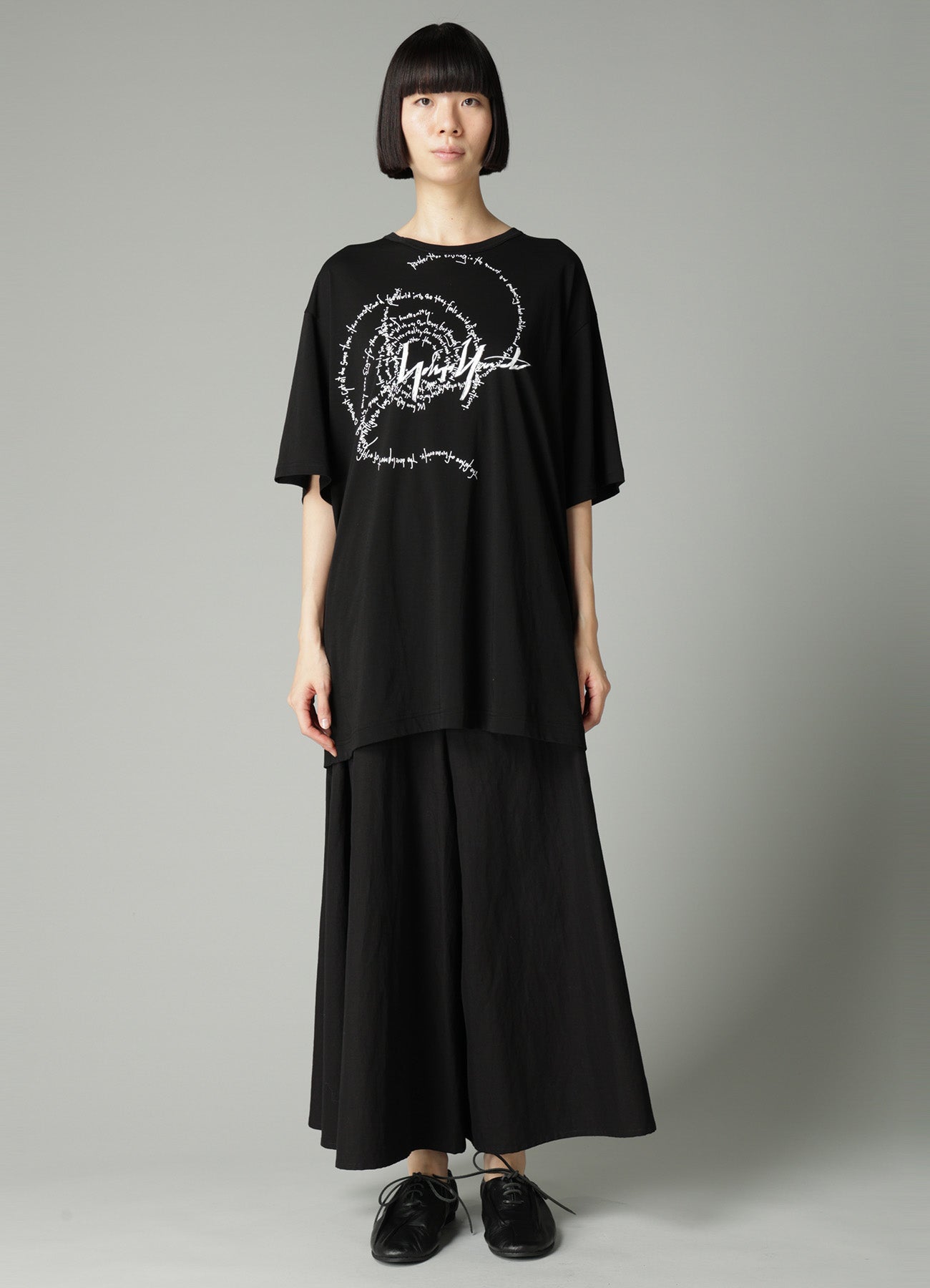 COTTON SINGLE JERSEY SWIRL YY SHORT SLV T