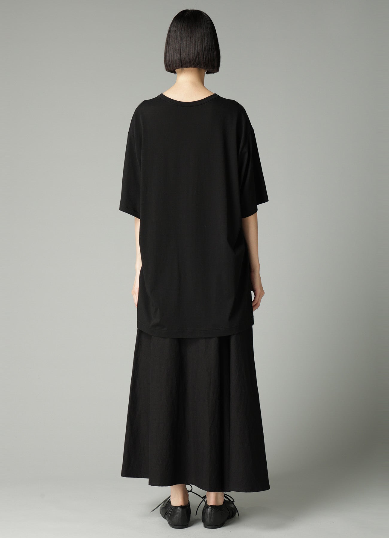 COTTON SINGLE JERSEY SWIRL YY SHORT SLV T