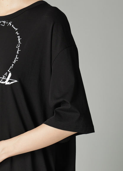 COTTON SINGLE JERSEY SWIRL YY SHORT SLV T