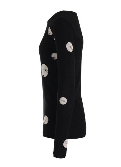 POLKA DOT LONG-SLEEVED SHIRT