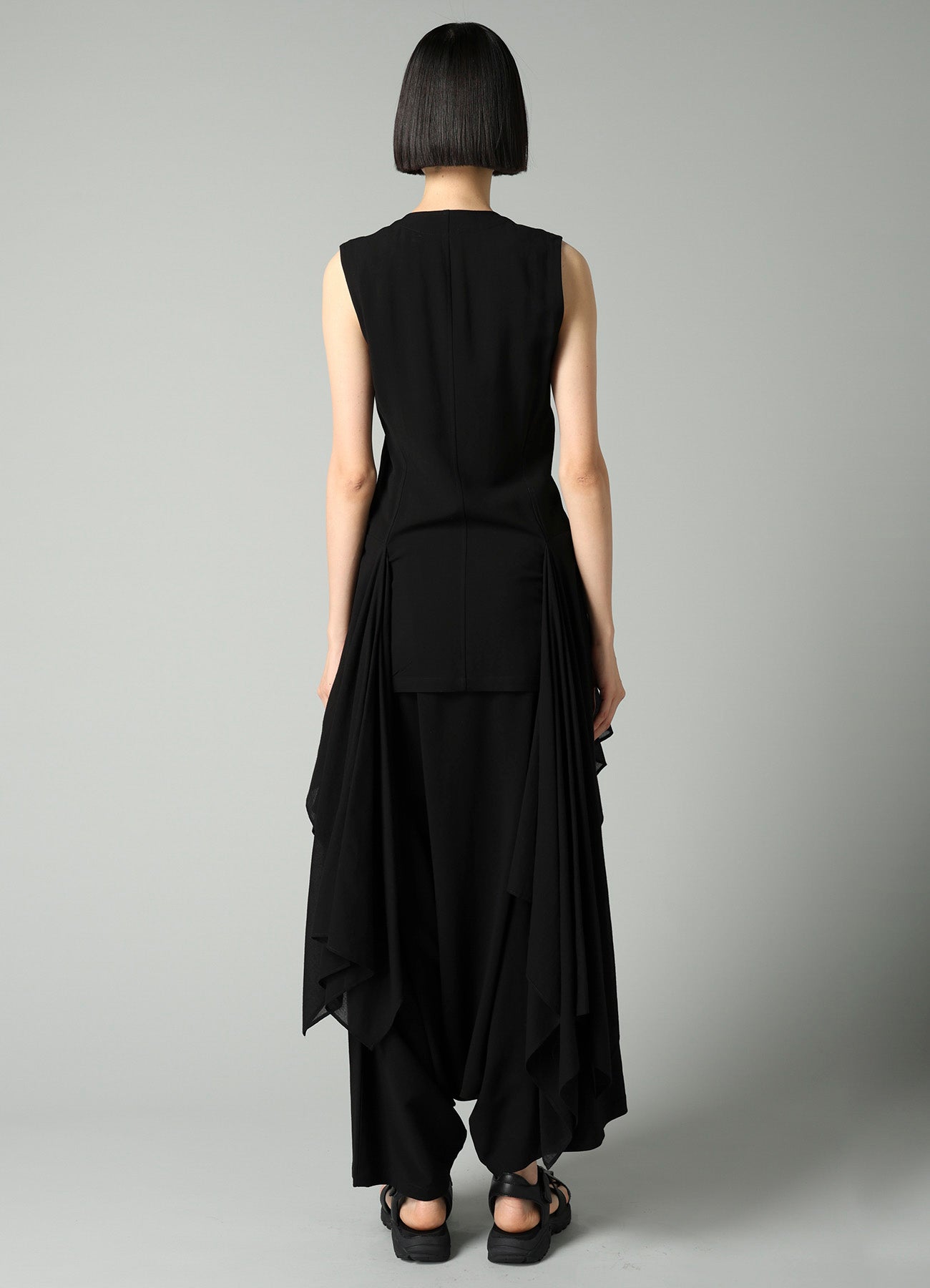 Ry/Li TROPICAL DRAPE D ZIP VEST