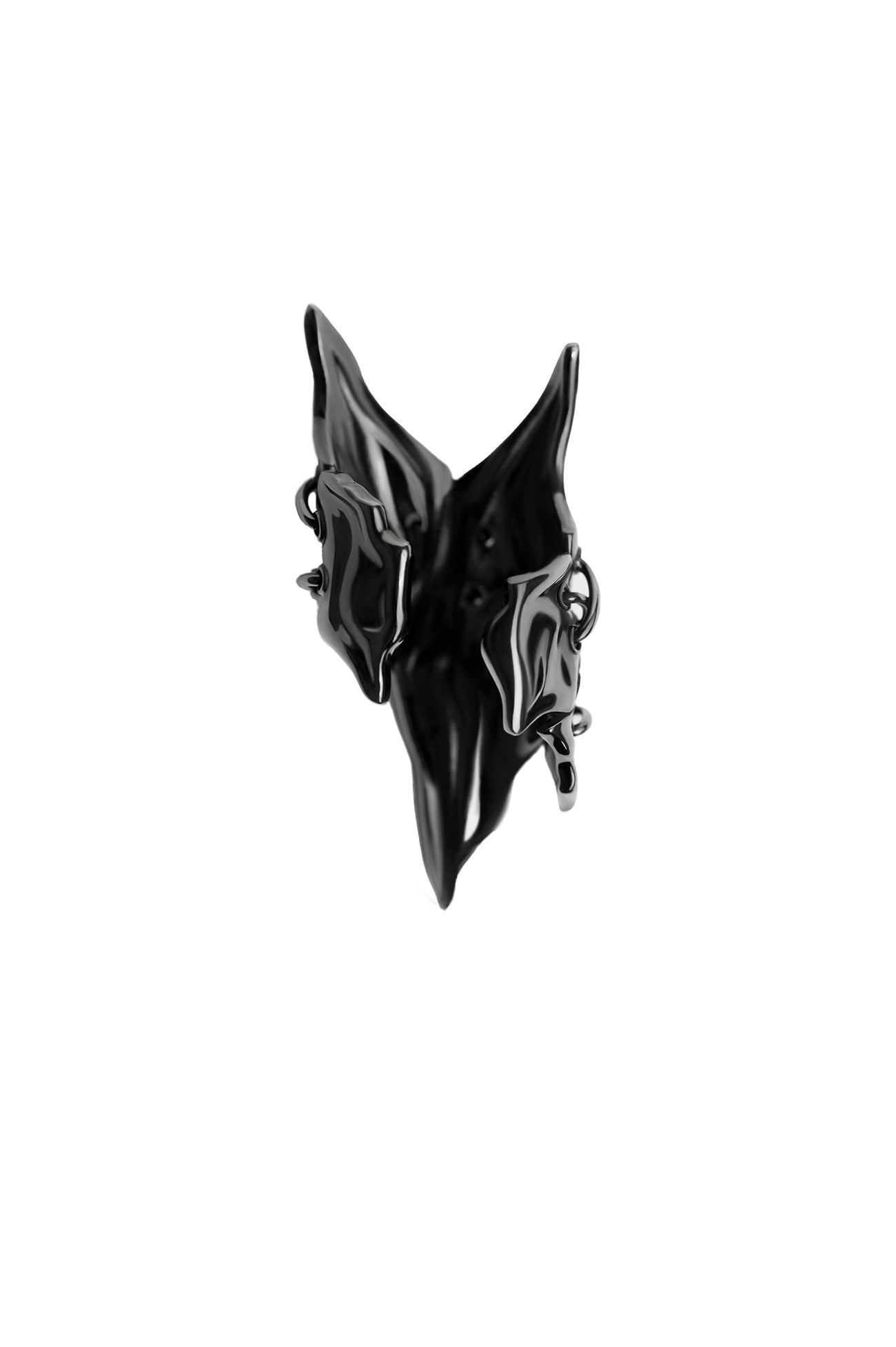TIN ALLOY GUN METAL ARMOUR RING