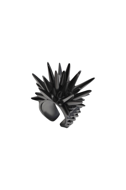 SV/BK RUTHENIUM SPIKE RING