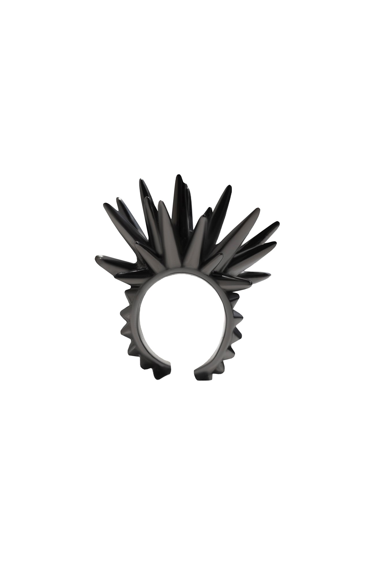 SV/BK RUTHENIUM SPIKE RING