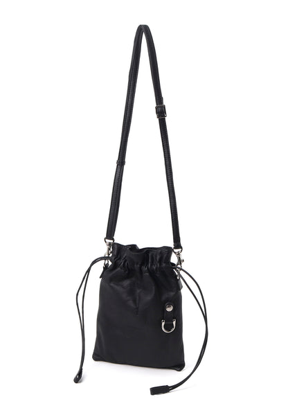 GARMENT LEATHER DRAWSTRING POUCH S