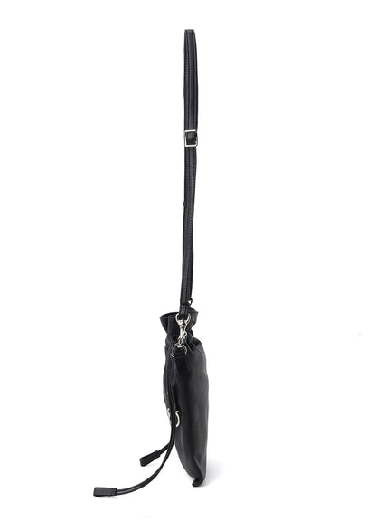 GARMENT LEATHER DRAWSTRING POUCH S