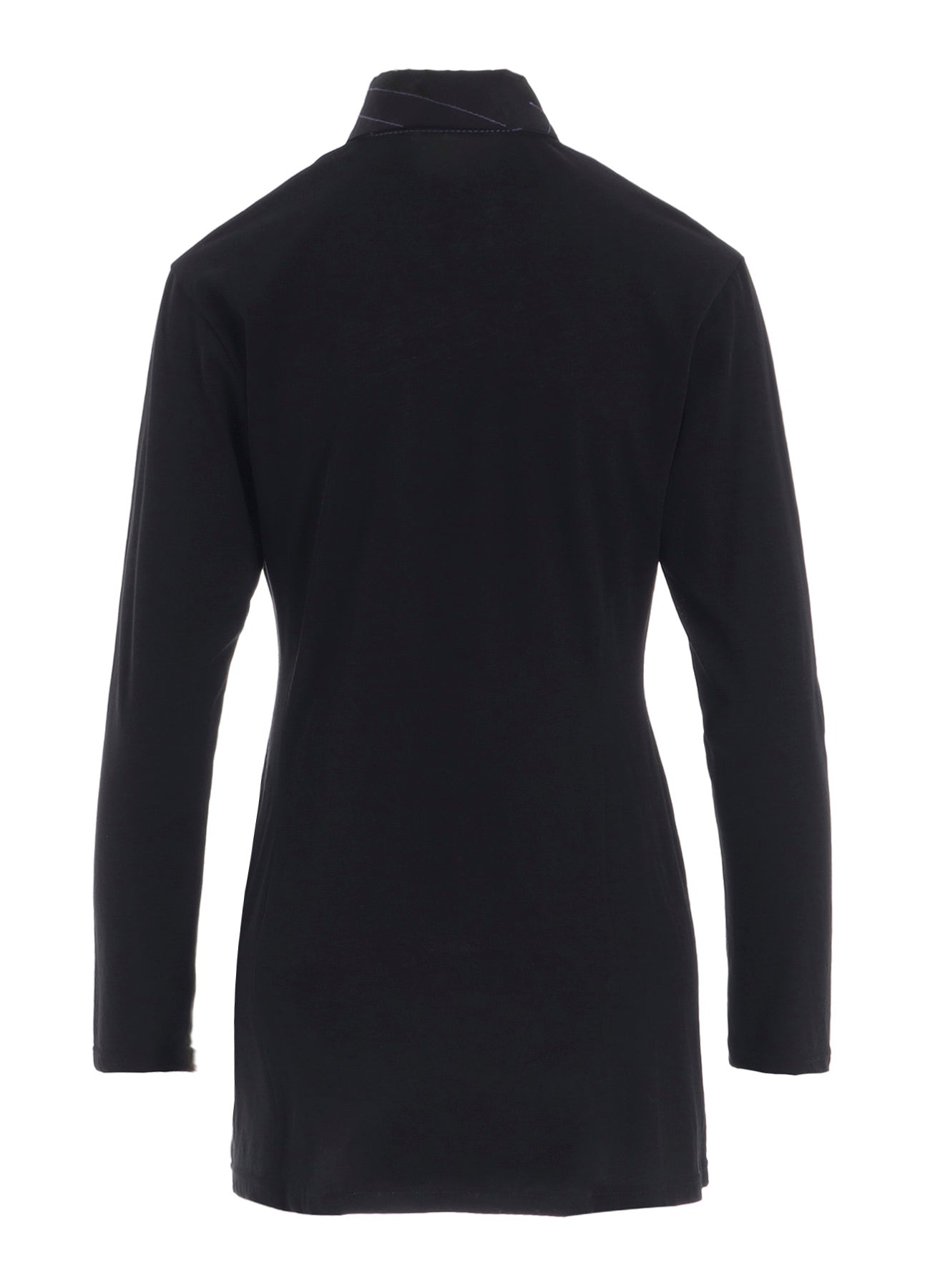 COTTON SINGLE JERSEY COLOR STITCHED BLOUSE A