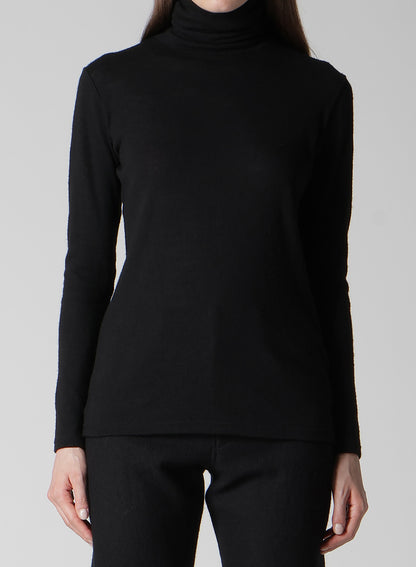 AIRY SPUN LIGHT MILLED HIGHNECK LONG T A