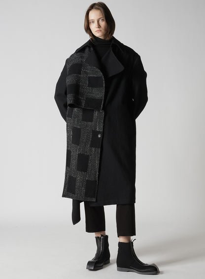 AIRY SPAN WEAK MILLED TURTLENECK LONG T-D