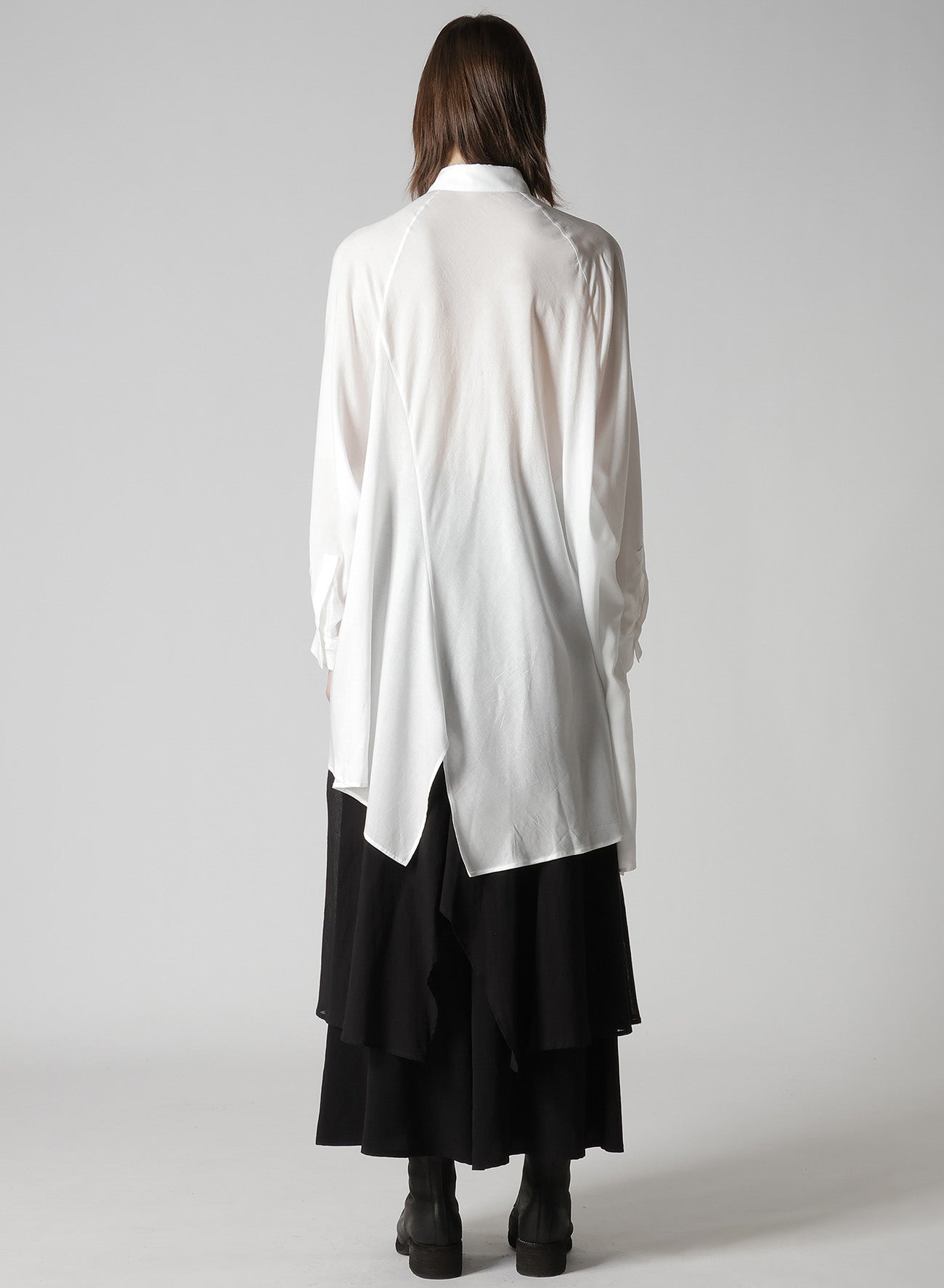 CELLULOSE LAWN RAGLAN LONG SLV BLOUSE