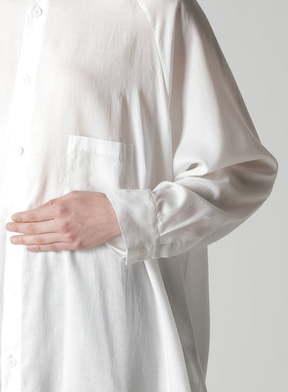 CELLULOSE LAWN RAGLAN LONG SLV BLOUSE
