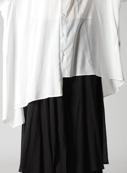 CELLULOSE LAWN RAGLAN LONG SLV BLOUSE