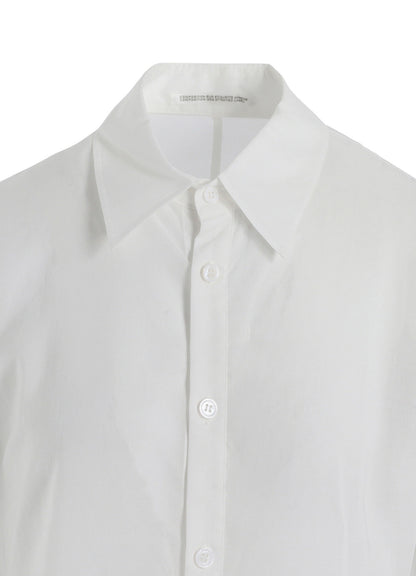 CELLULOSE LAWN L DRAPED BLOUSE