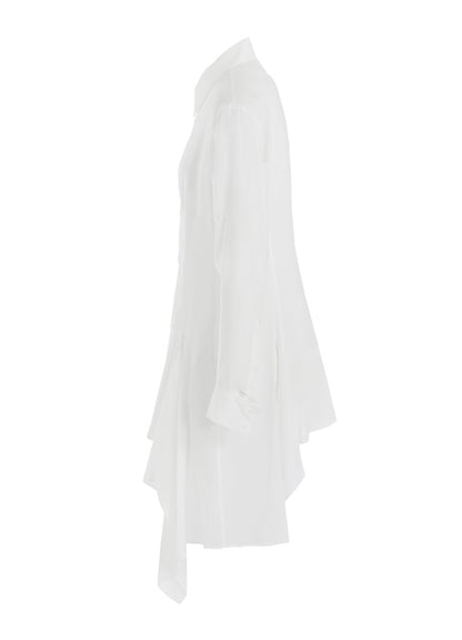 CELLULOSE LAWN L DRAPED BLOUSE