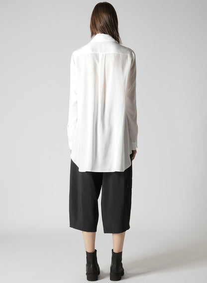 CELLULOSE LAWN F DOUBLE LAYERED BLOUSE