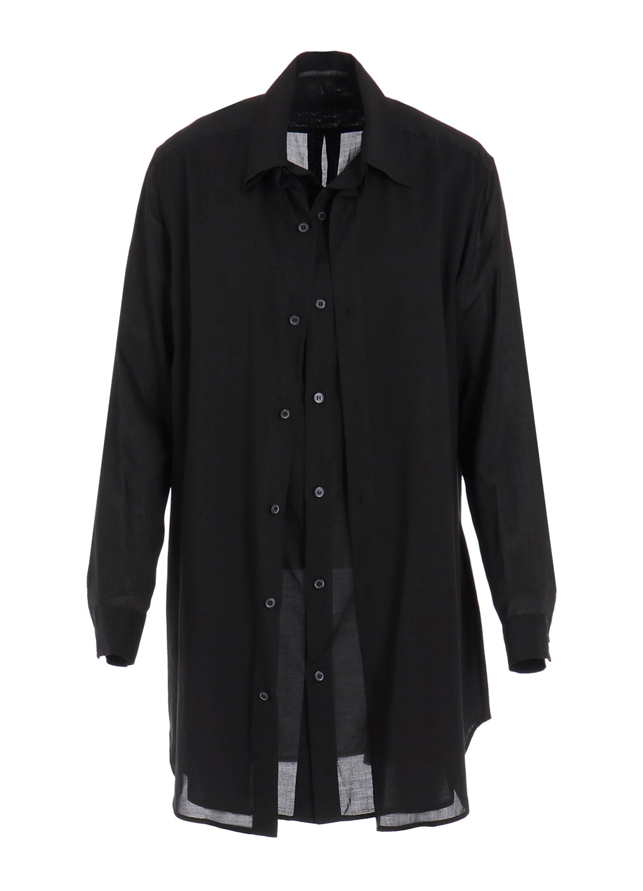 CELLULOSE LAWN F DOUBLE LAYERED BLOUSE