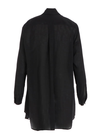 CELLULOSE LAWN F DOUBLE LAYERED BLOUSE