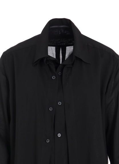 CELLULOSE LAWN F DOUBLE LAYERED BLOUSE