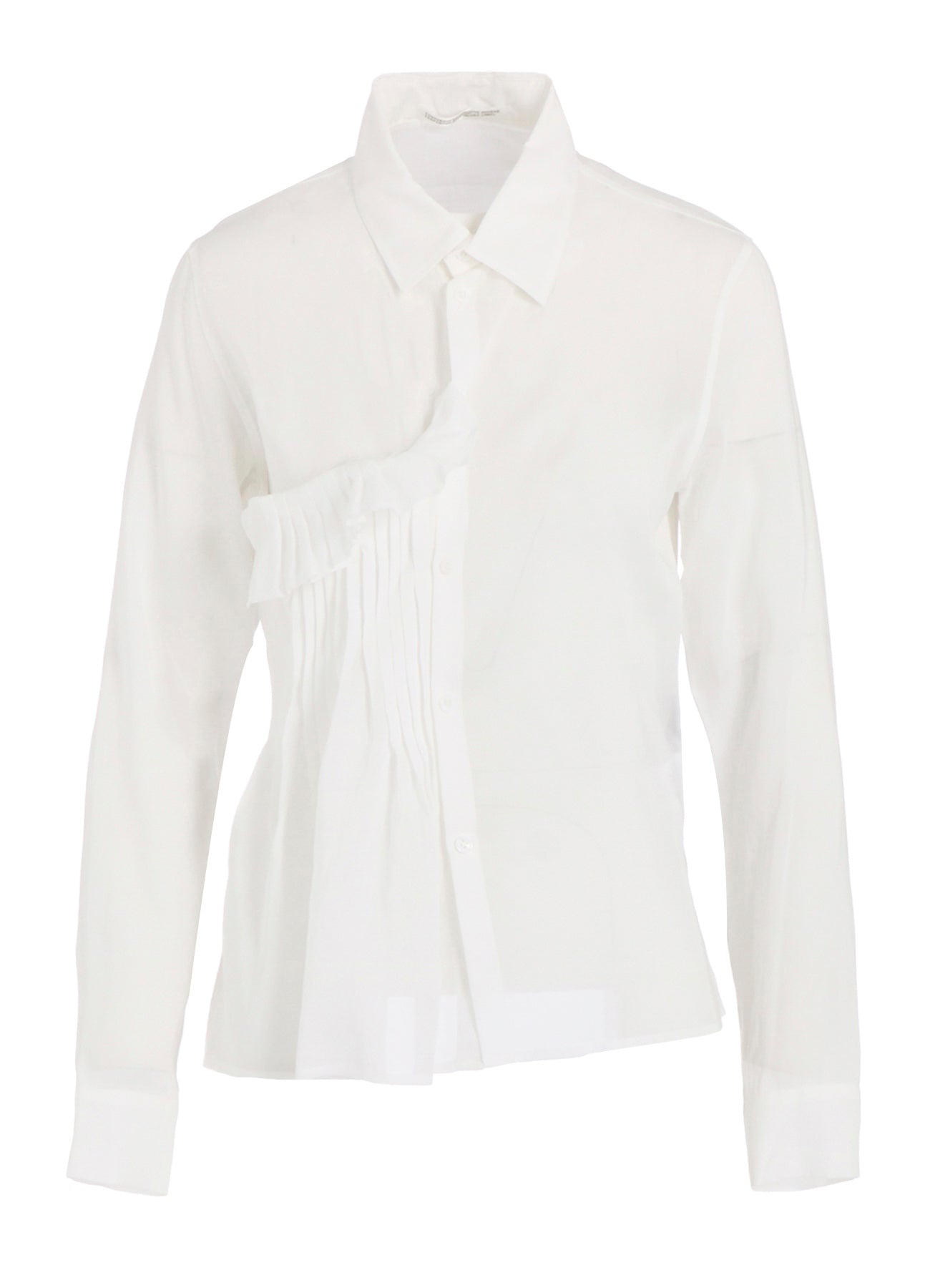 CELLULOSE LAWN R FRONT PINTUCK BLOUSE