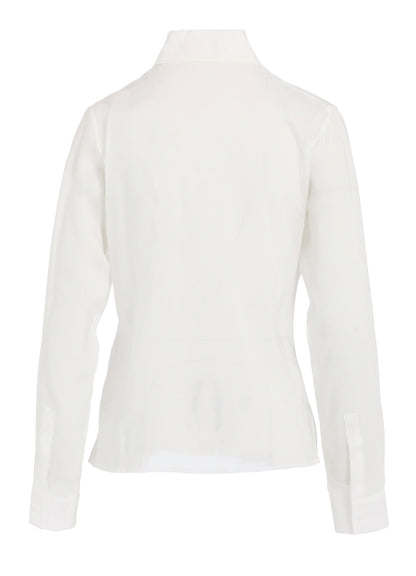 CELLULOSE LAWN R FRONT PINTUCK BLOUSE