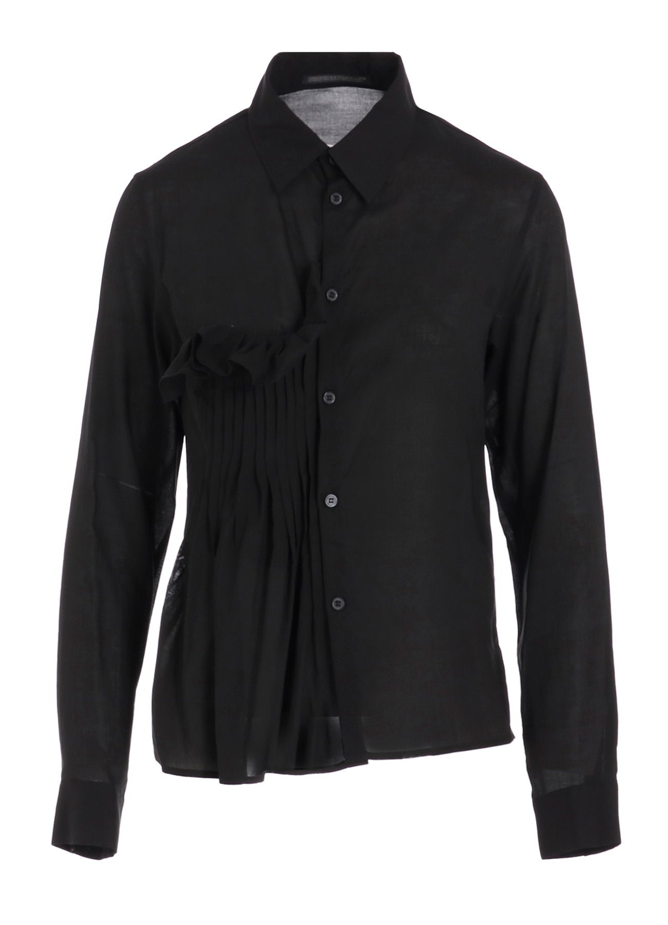 CELLULOSE LAWN R FRONT PINTUCK BLOUSE