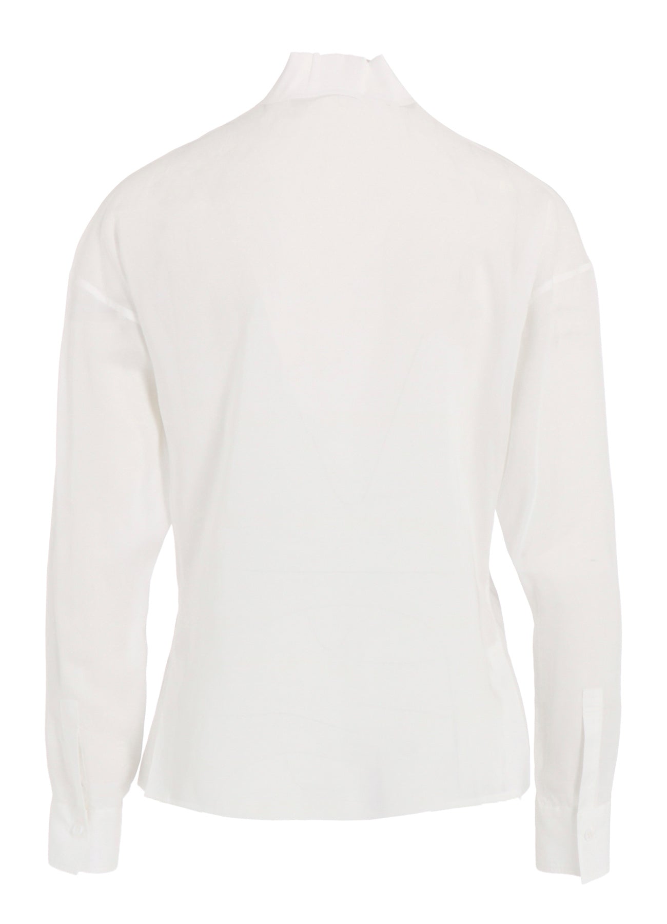 CELLULOSE LAWN PANELED SHORT BLOUSE