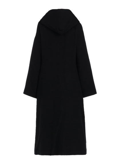 OVERDYE WOOL VIERA REVERSIBLE HOODED COAT