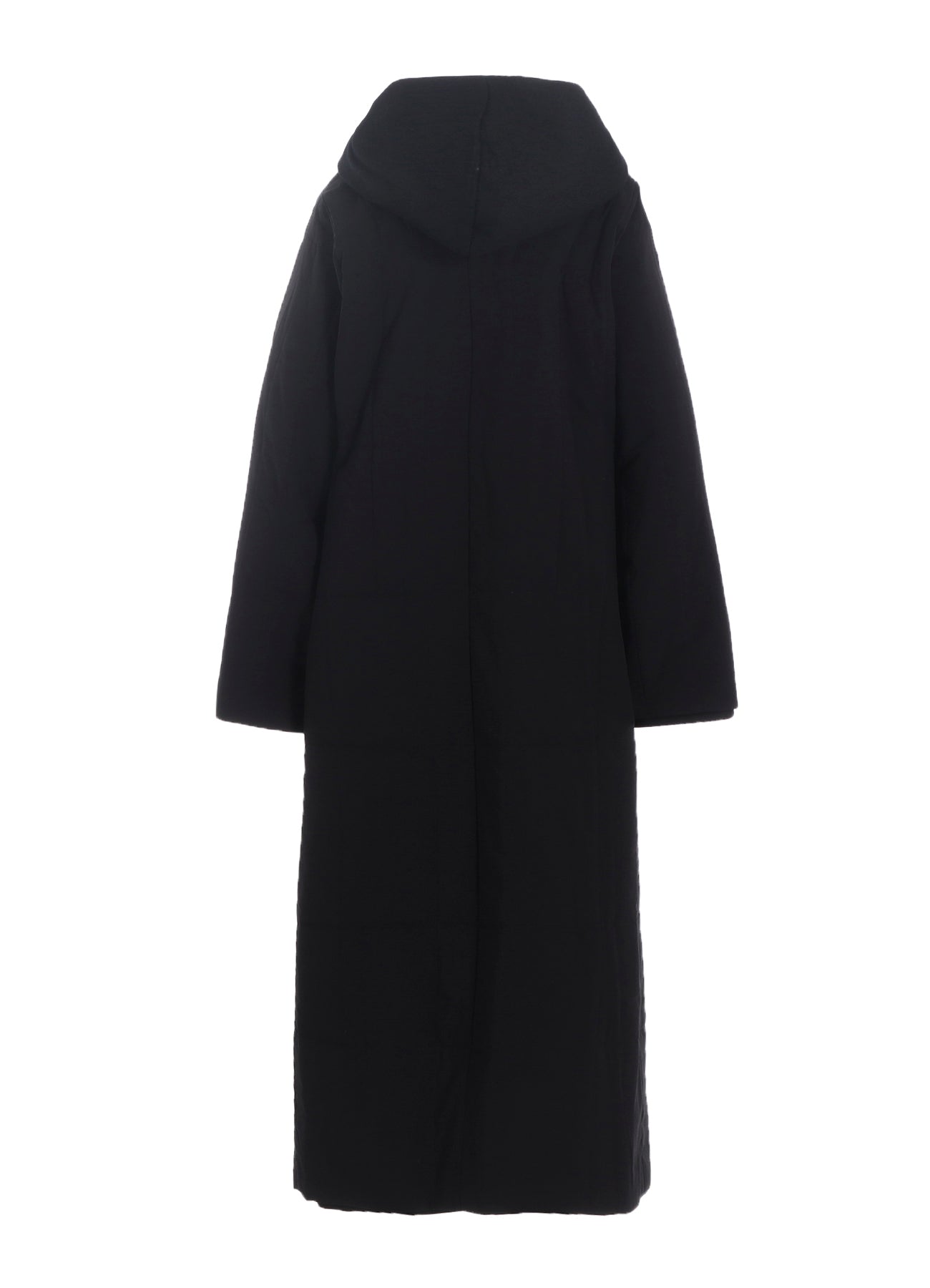 WOOL VIYELLA REVERSIBLE HOODED COAT