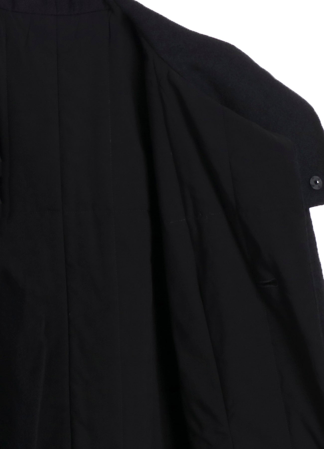 WOOL VIYELLA REVERSIBLE HOODED COAT