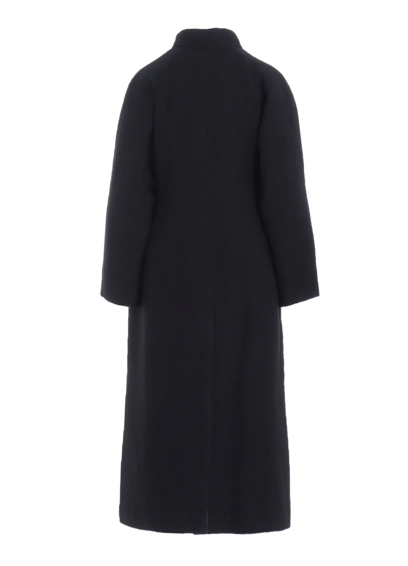 OVERDYE WOOL VIERA REVERSIBLE STAND COLLAR COAT