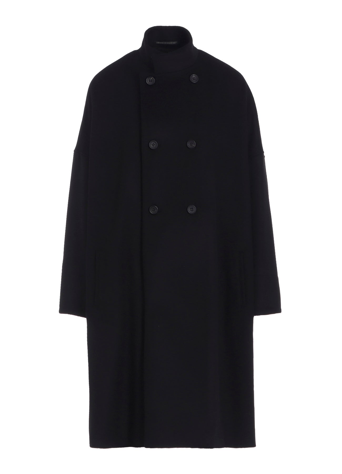 CASHMERA BEAVER STAND COLLAR COAT