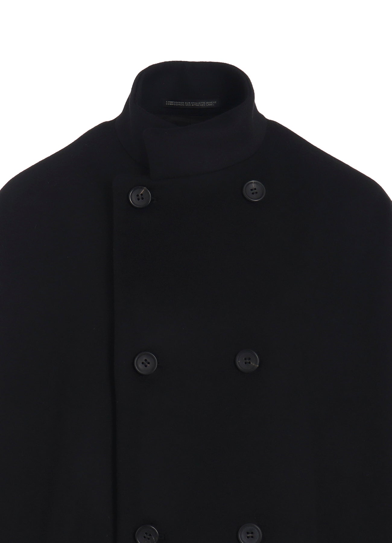 CASHMERA BEAVER STAND COLLAR COAT