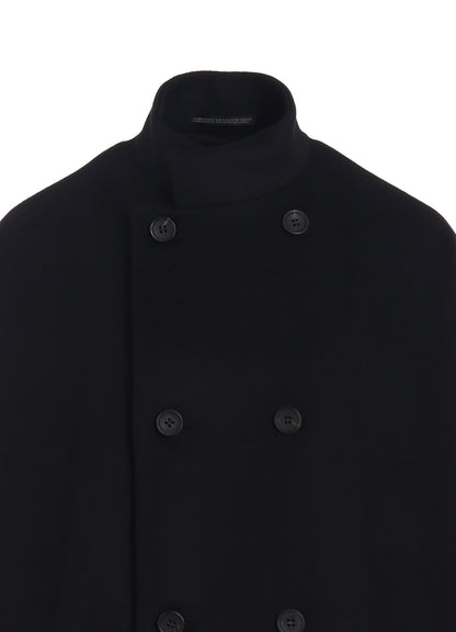 CASHMERA BEAVER STAND COLLAR COAT