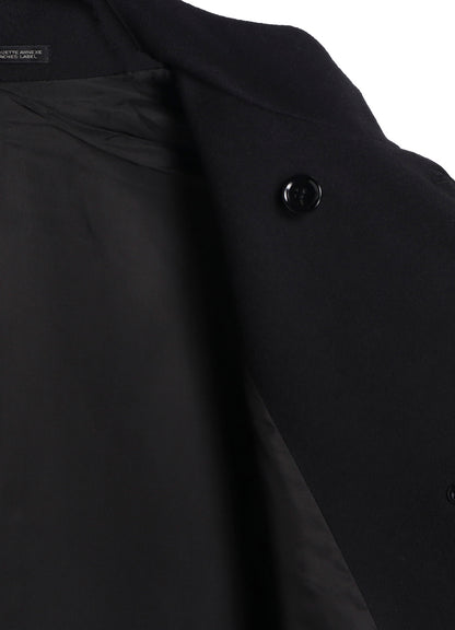 CASHMERA BEAVER STAND COLLAR COAT