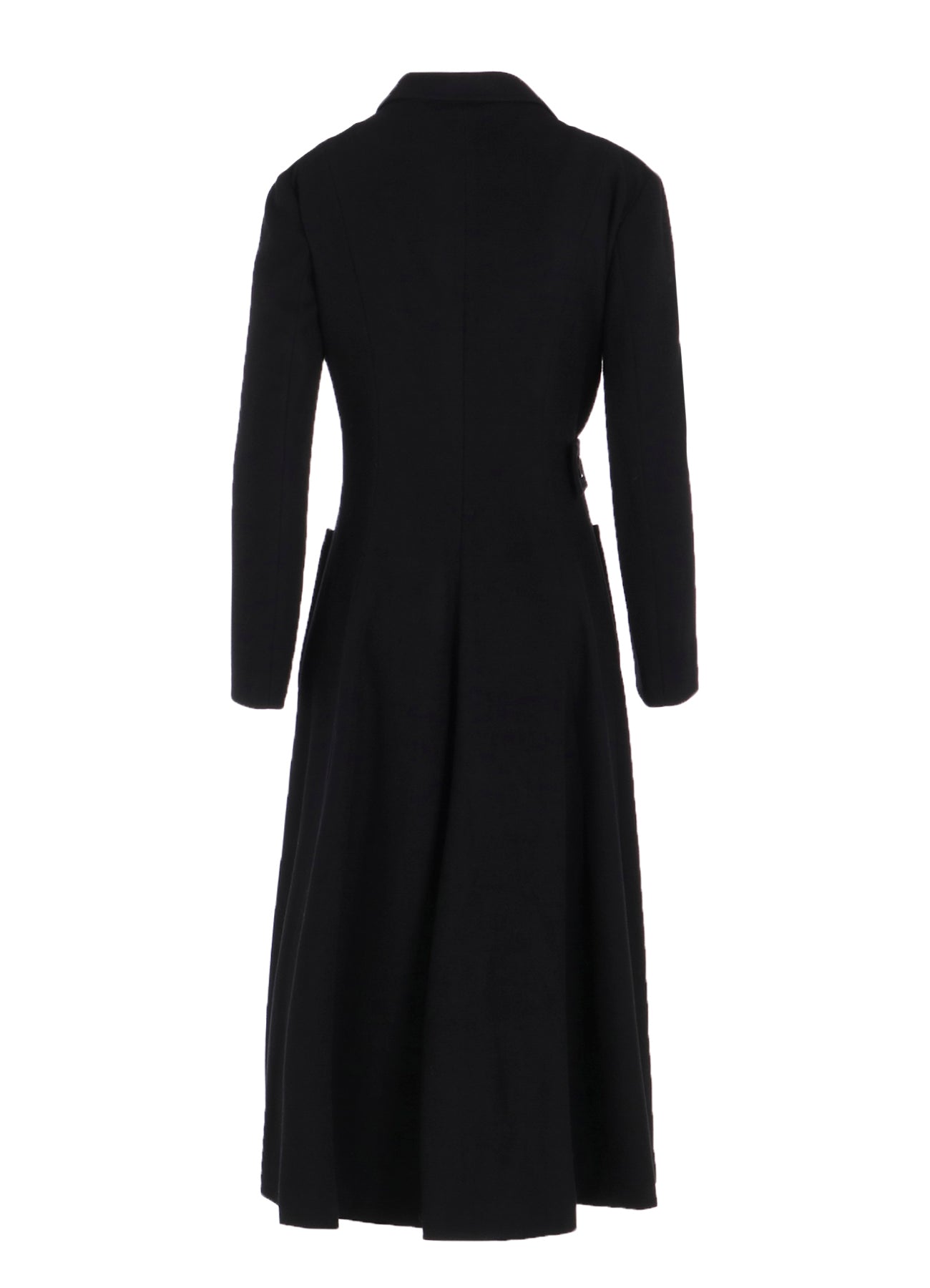 W/Ca BEAVER CLOTH WAIST BELT D COAT