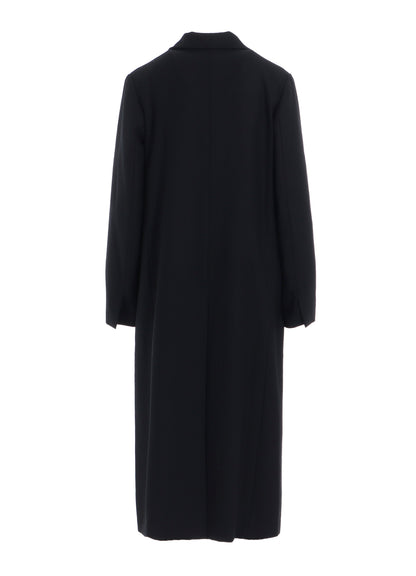W/SAXONY  R DOUBLE LAYERED LONG COAT