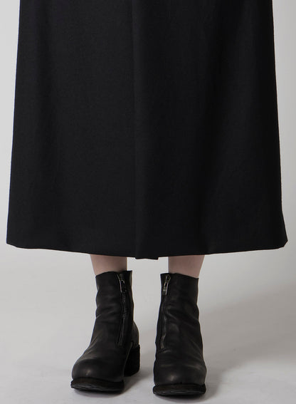 W/SAXONY  R DOUBLE LAYERED LONG COAT