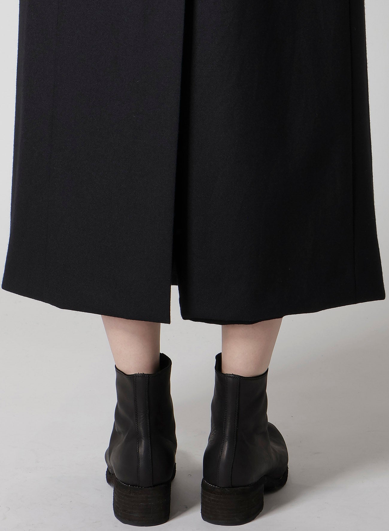 W/SAXONY  R DOUBLE LAYERED LONG COAT