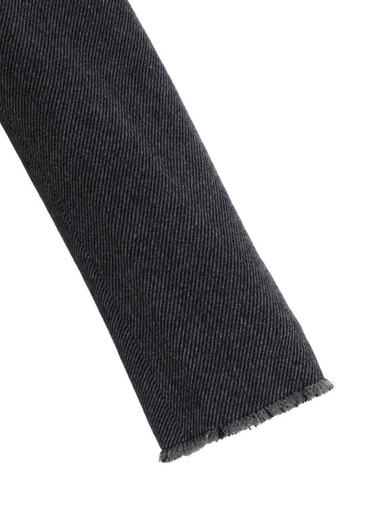 TWEED CLOTH R DOUBLE LAYERED LONG COAT