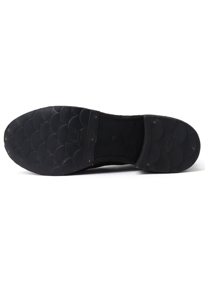 GRAINED CALFSKIN INSIDE ZIP BOOTS