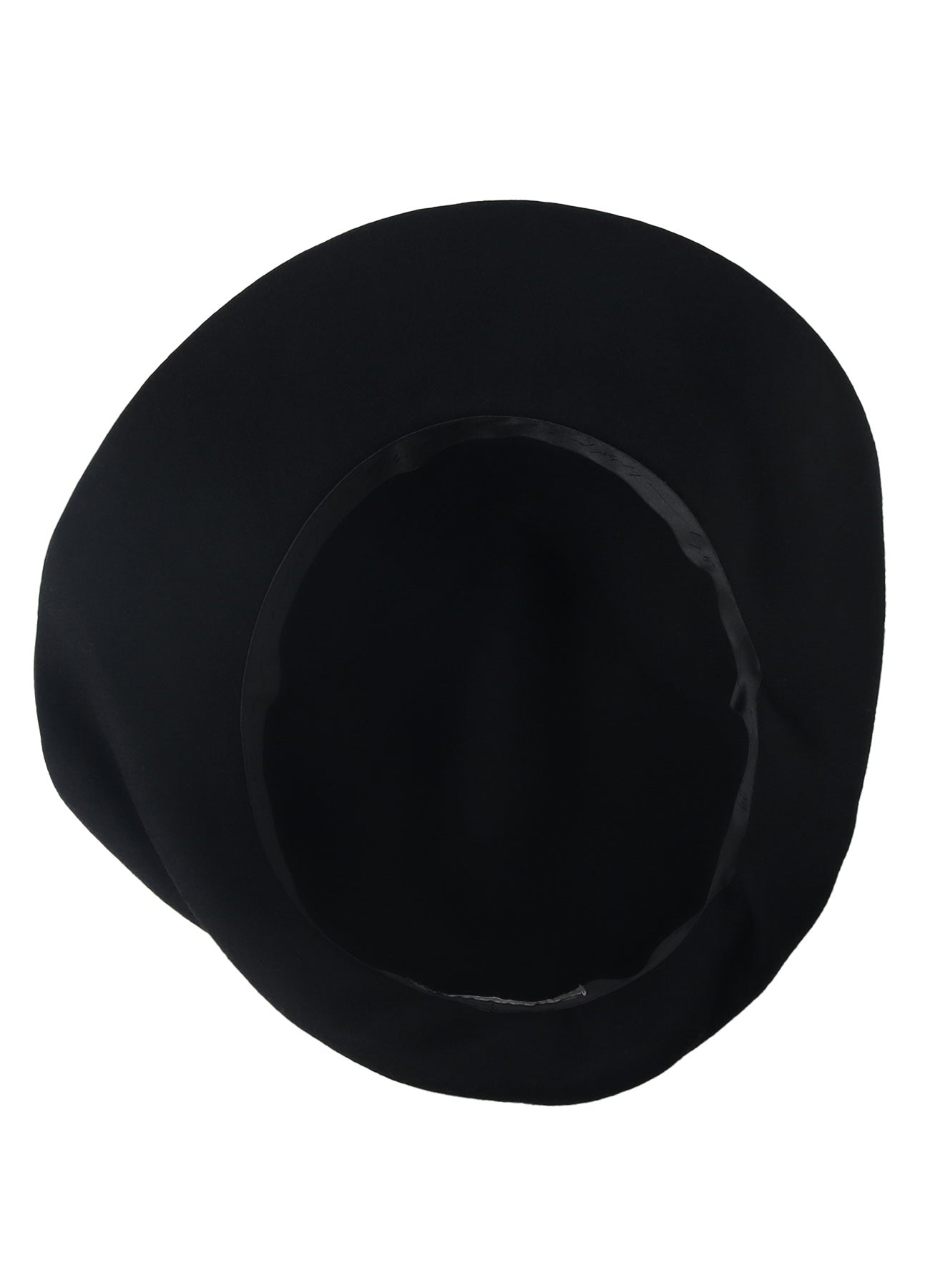 HAT MATERIAL BK DRAPED FADORA