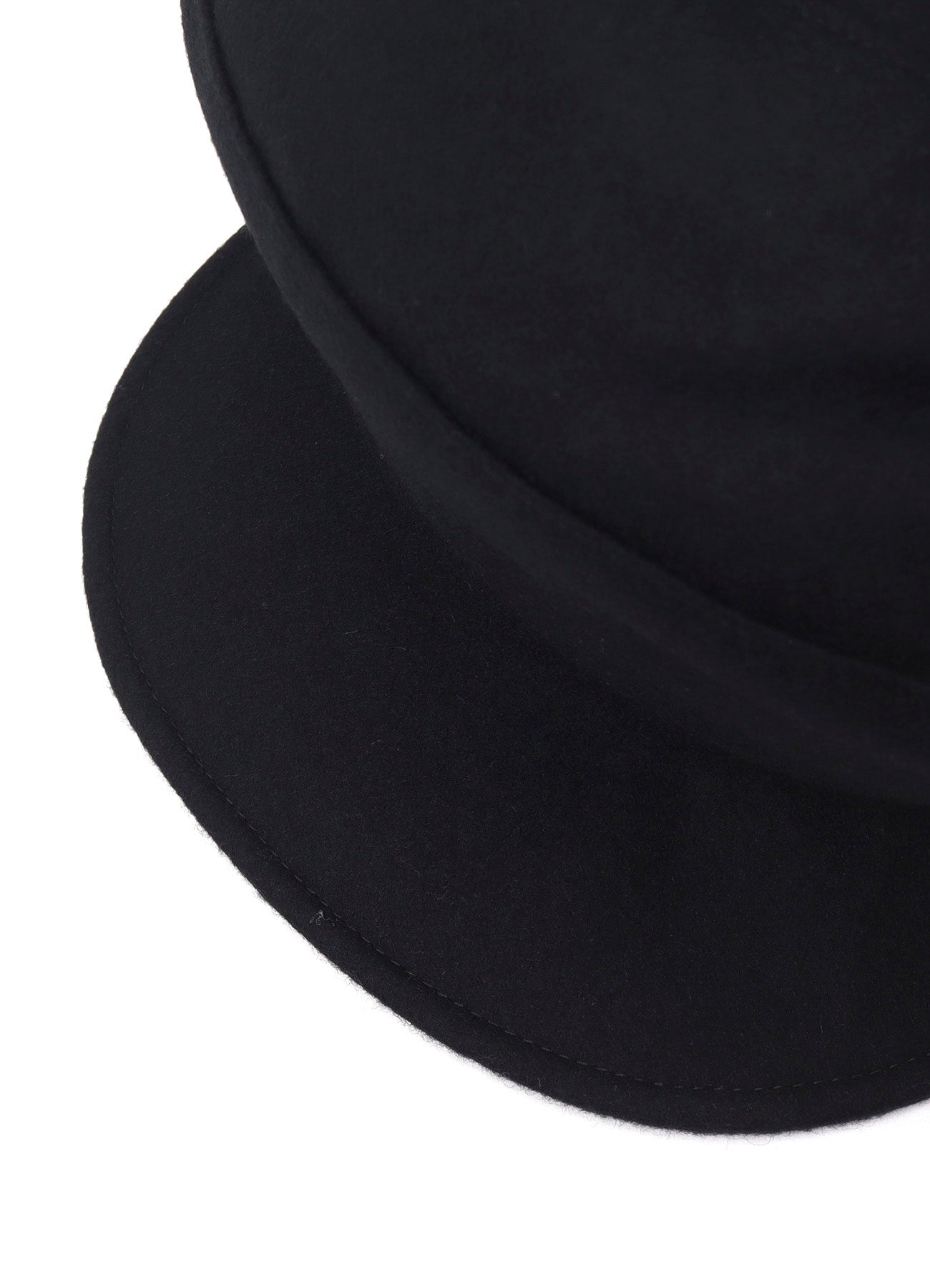 WOOL FLANNEL TOP CROWN CASQUETTE