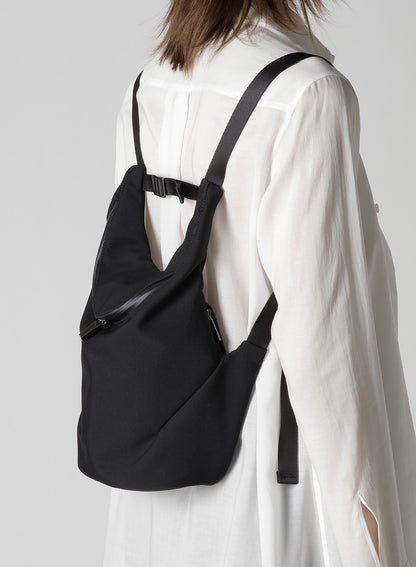 WOOL GABARDINE TAPE MINI BAGPACK