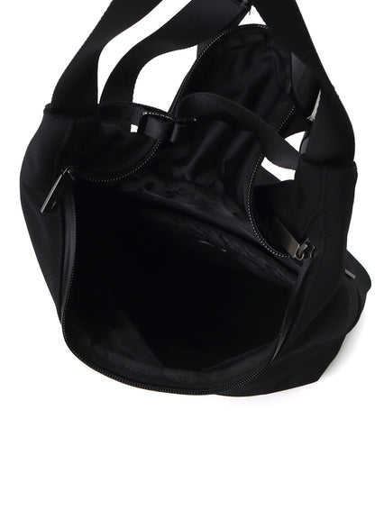 WOOL GABARDINE TAPE MINI BAGPACK