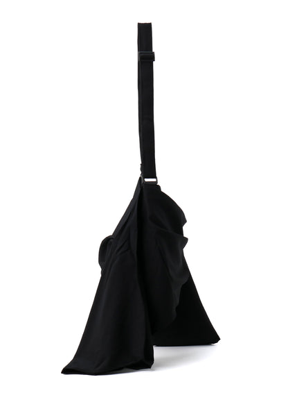 W/GABARDINE CROSS DRAPED SHOLDER BAG