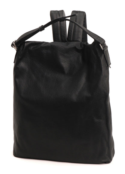 GARMENT LEATHER SQUARE BACKPACK