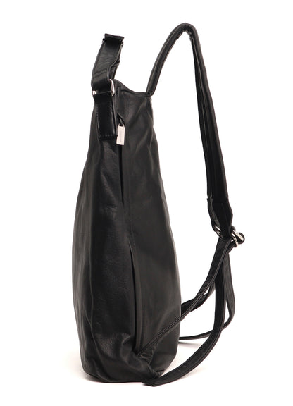 GARMENT LEATHER SQUARE BACKPACK