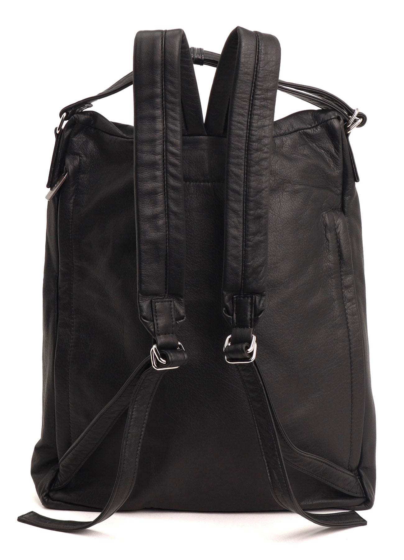 GARMENT LEATHER SQUARE BACKPACK