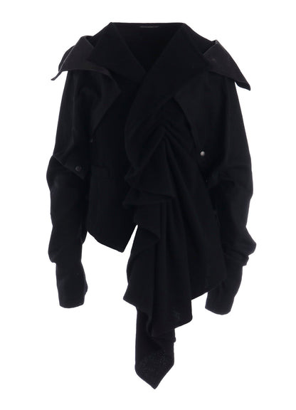 VINTAGE FLANNEL GILET JACKET