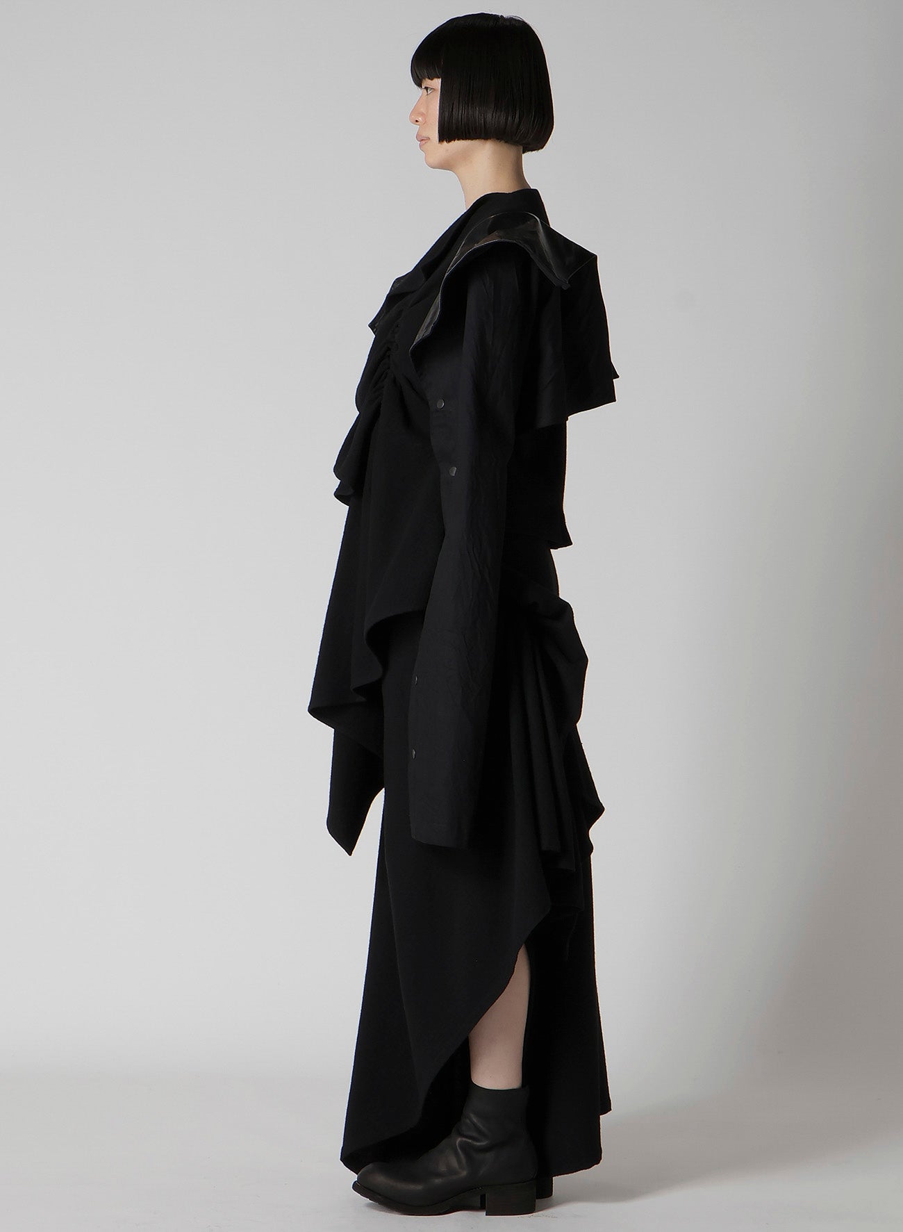 VINTAGE FLANNEL GILET JACKET